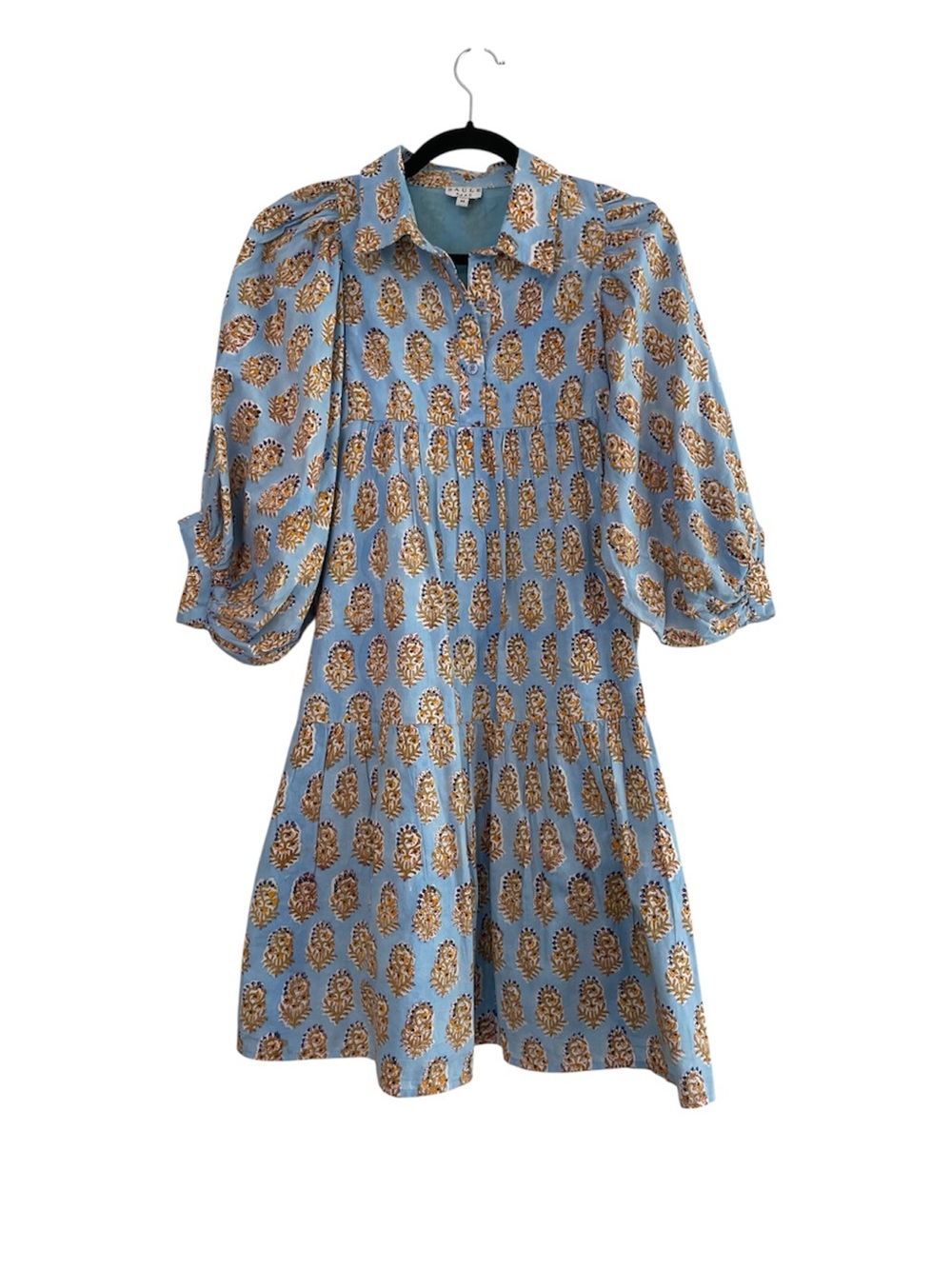 Saule Parc Blakely Dress 100% Cotton Boho Preppy Women’s Size Medium